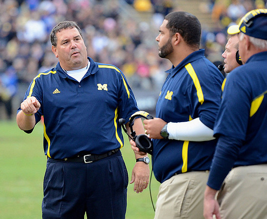 Brady Hoke and Greg Mattison