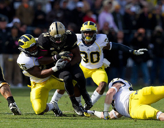 Kenny Demens (25), Thomas Gordon (30), and Jake Ryan (47)