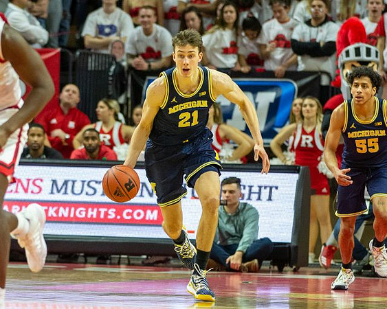 Franz Wagner (21) and Eli Brooks (55)