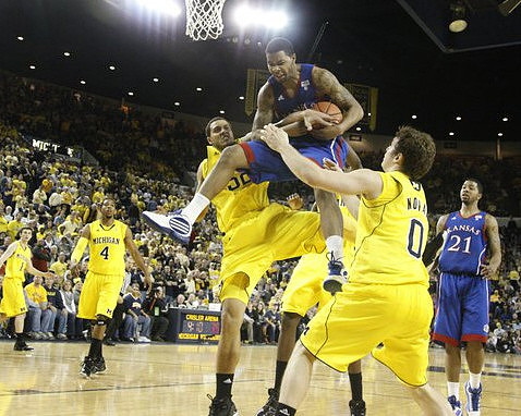 Stu Douglass (1), Jordan Morgan (52), and Zack Novak (0)