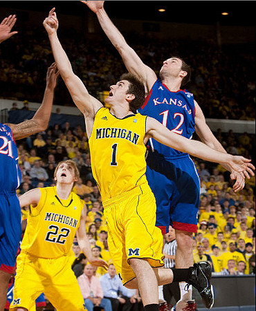 Blake McLimans (22) and Stu Douglass (1)