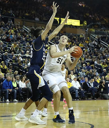 Austin Davis (51) and Eli Brooks (55)