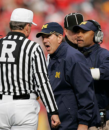 Lloyd Carr and Erik Campbell