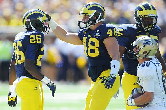 Jourdan Lewis (26), Desmond Morgan (48), and Jibreel Black (55)