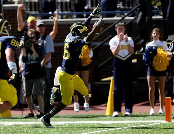 Jake Butt (88) and Jehu Chesson (86)