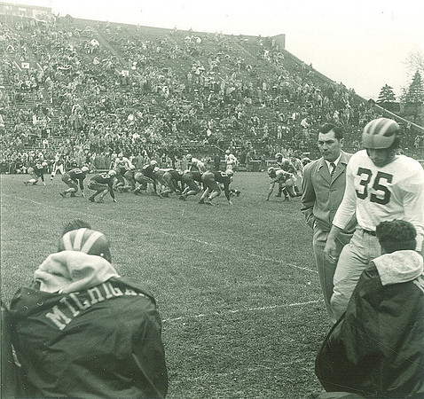 1951 Season-Iowa: Bennie Oosterbaan and Russell Rescorla (35)