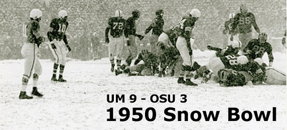 1950 Season-Ohio State: Carl Kreager (56), and Harry Allis (88)