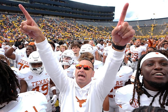 Texas Head Coach Steve Sarkisian