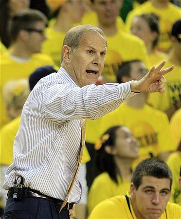 John Beilein and Mitch McGary (4)