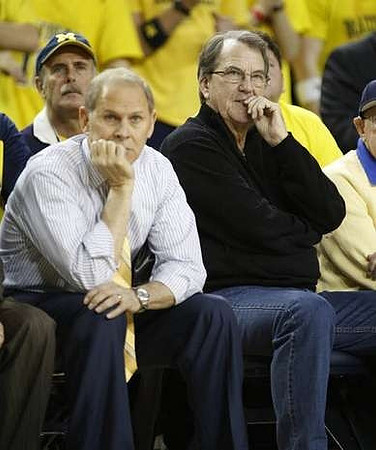 John Beilein and Lloyd Carr