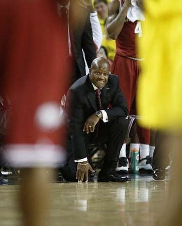 Arkansas Head Coach Mike Anderson