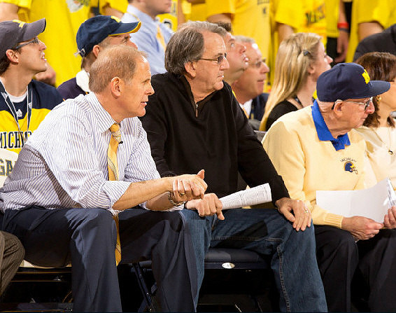John Beilein and Lloyd Carr