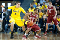 Mitch McGary (4) and Tim Hardaway Jr. (10)