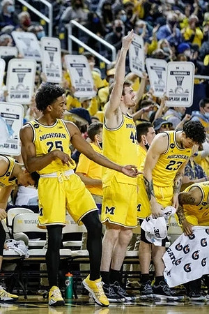 Jace Howard (25), Jaron Faulds (44), and Brandon Johns Jr. (23)