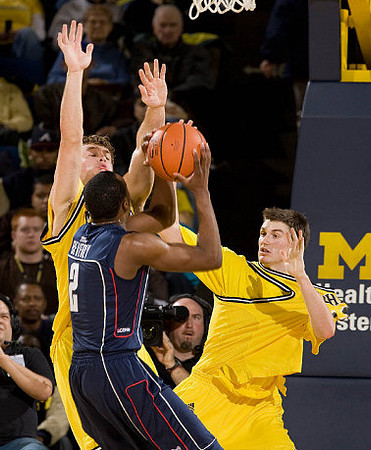 Zack Novak (0) and Stu Douglass (1)