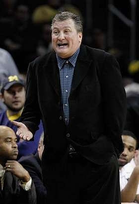 West Virginia Head Coach Bob Huggins