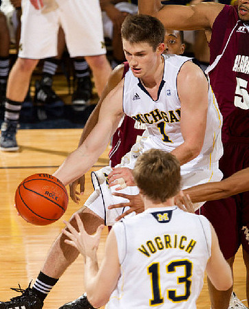 Stu Douglass (1) and Matt Vogrich (13)