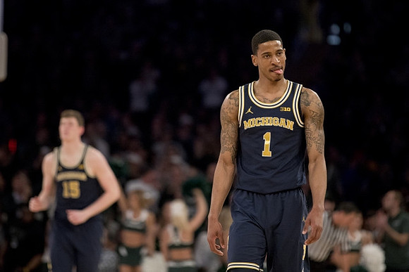 Moritz Wagner (13) and Charles Matthews (1)