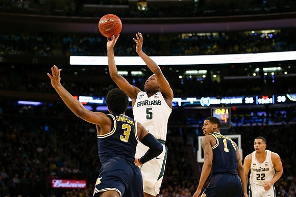 Zavier Simpson (3) and Charles Matthews (1)