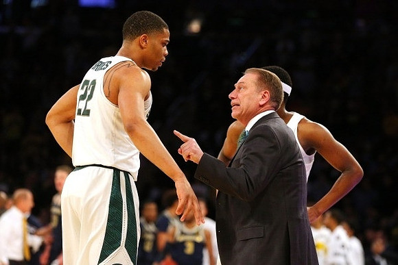 Michigan State Head Coach Tom Izzo