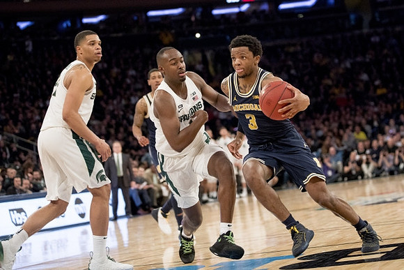 Zavier Simpson (3) and Charles Matthews (1)
