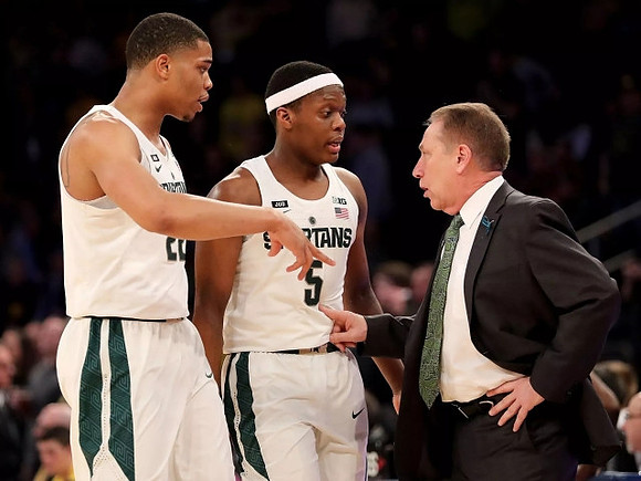 Michigan State Head Coach Tom Izzo