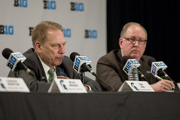 Michigan State Head Coach Tom Izzo