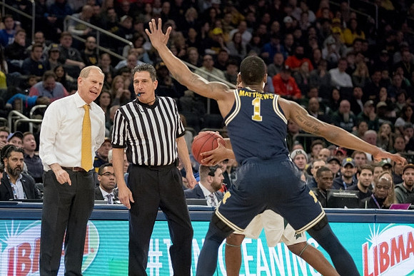 John Beilein and Charles Matthews (1)
