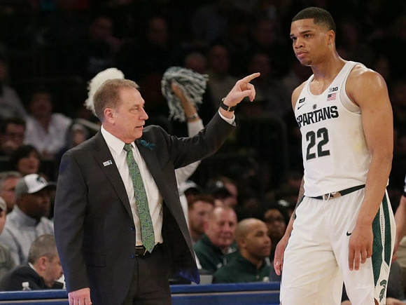 Michigan State Head Coach Tom Izzo