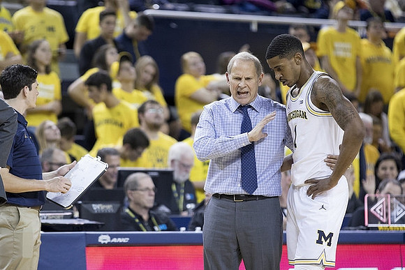 John Beilein and Charles Matthews (1)