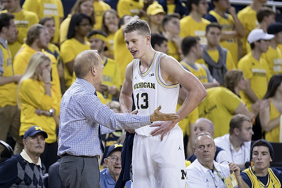 John Beilein and Moritz Wagner (13)