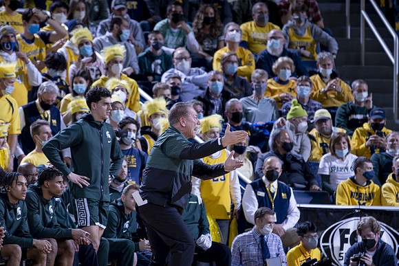 Michigan State Head Coach Tom Izzo