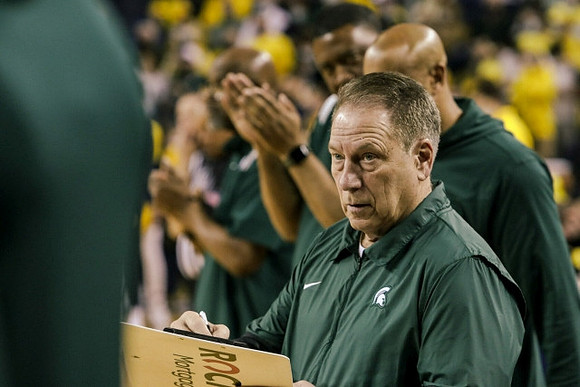 Michigan State Head Coach Tom Izzo