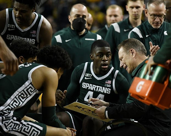 Michigan State Head Coach Tom Izzo