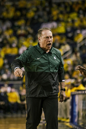 Michigan State Head Coach Tom Izzo