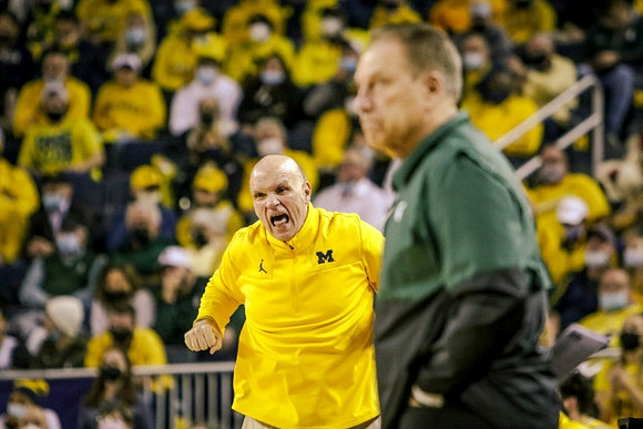 Phil Martelli and Michigan State Head Coach Tom Izzo