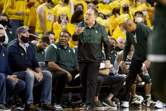 Michigan State Head Coach Tom Izzo