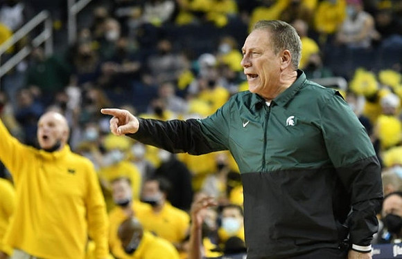 Michigan State Head Coach Tom Izzo