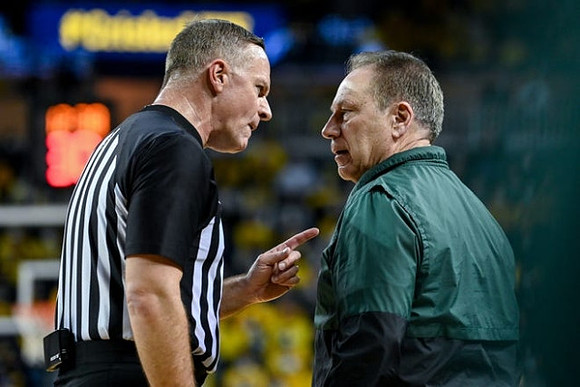 Michigan State Head Coach Tom Izzo