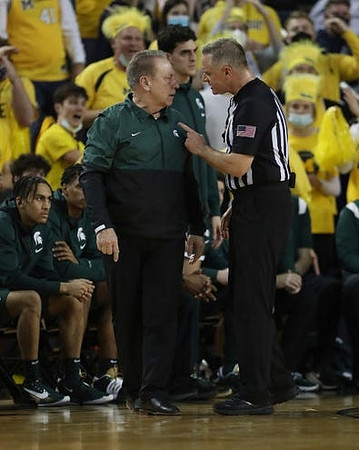 Michigan State Head Coach Tom Izzo
