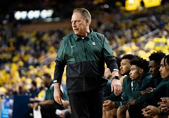 Michigan State Head Coach Tom Izzo