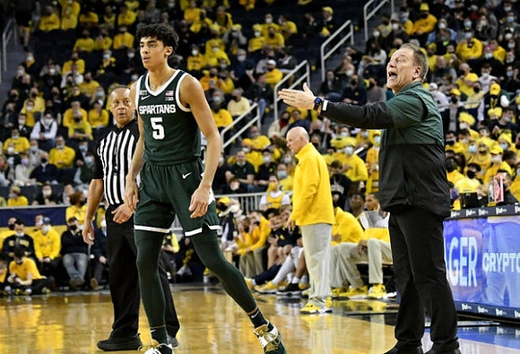 Phil Martelli and Michigan State Head Coach Tom Izzo