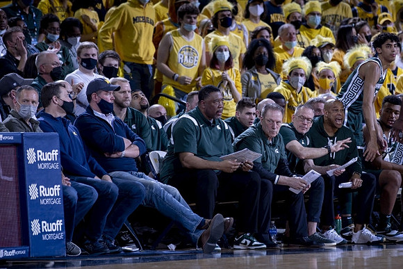Michigan State Head Coach Tom Izzo