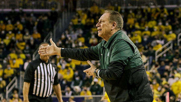 Michigan State Head Coach Tom Izzo