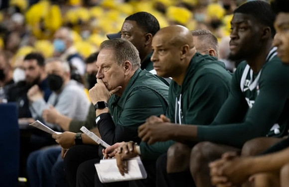 Michigan State Head Coach Tom Izzo