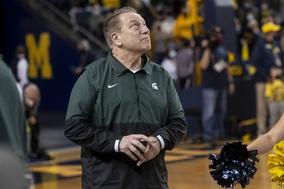 Michigan State Head Coach Tom Izzo