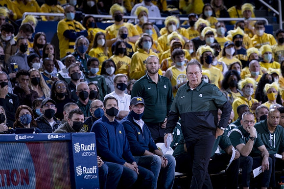 Michigan State Head Coach Tom Izzo