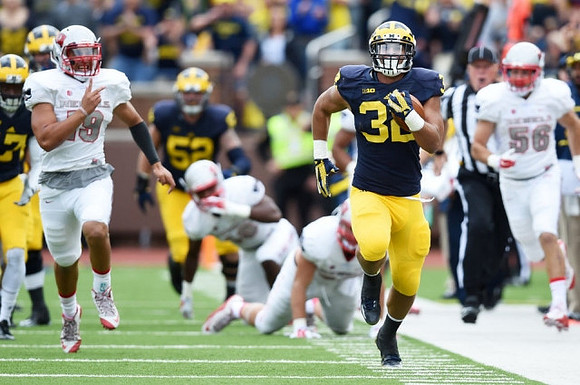 Ty Isaac (32) and Mason Cole (52)