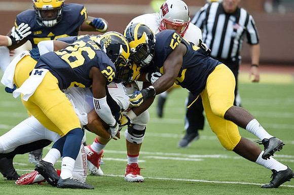 Jourdan Lewis (26) and Royce Jenkins-Stone (52)
