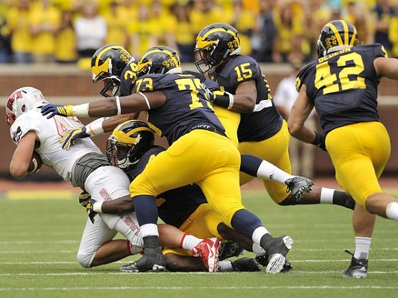 Maurice Hurst (73), Jeremy Clark (34), James Ross (15), and Ben Gedeon (42)